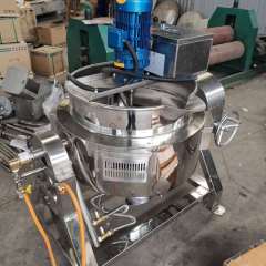 Small Electric Heating Stem Jacketed Kettle Manufacturer