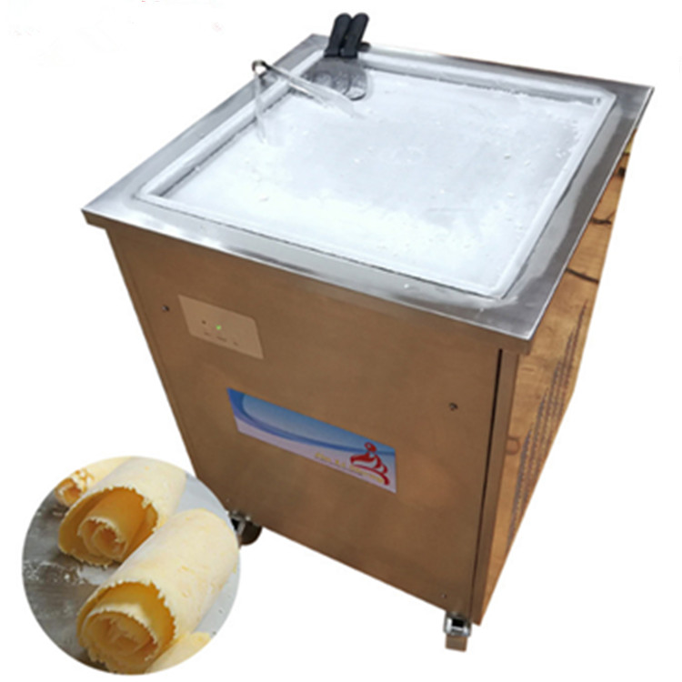 Ice cream plate online machine