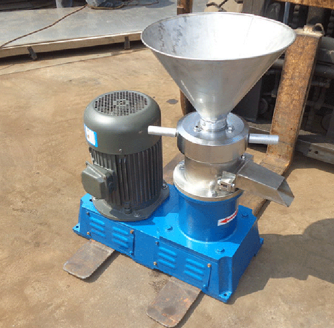 Small Zambia Commercial Electric Peanut Butter Making Machine Grinder