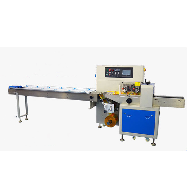 Automatic Pillow Type Horizontal Small Pounch Candy Biscuit Packing Packaging Machine