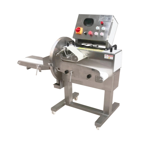 High Output Cooked Meat Sausage Bacon Slicing Slicer Cutting Machine