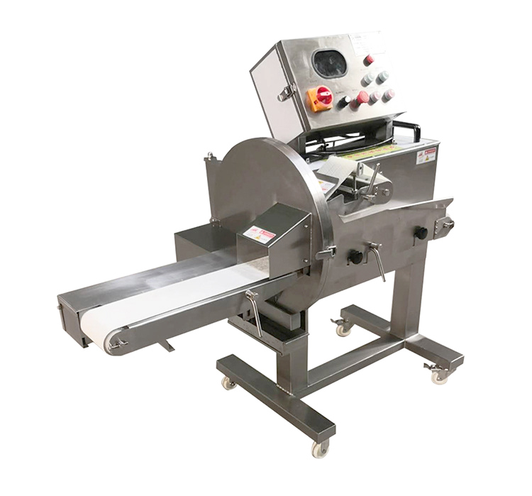 High Output Cooked Meat Sausage Bacon Slicing Slicer Cutting Machine