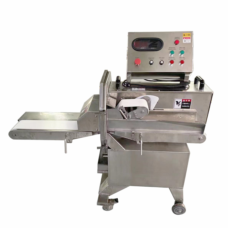 High Output Cooked Meat Sausage Bacon Slicing Slicer Cutting Machine