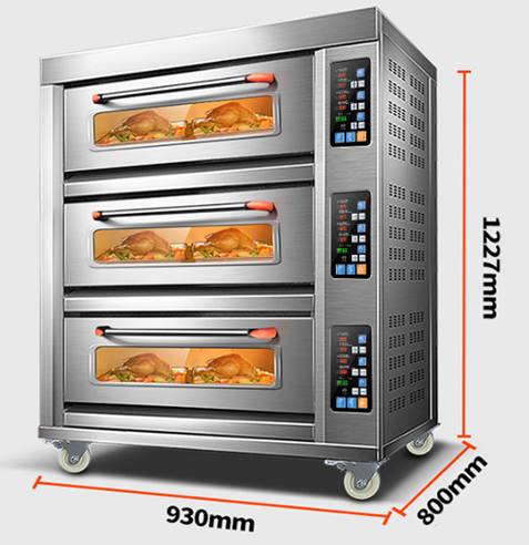 Commercial Industrial Electric Bread Baking Oven For Sale