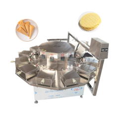 Automatic Ice Cream Waffle Cone Cripsy Egg Roll Maker Machine Commercial