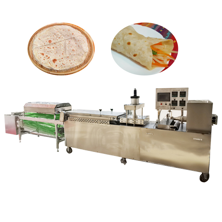 Industrial Electric Roti Maker Pancake Chapati Baking Making Machine Fully Automatic