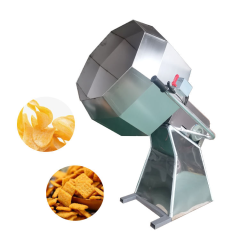 Automatic Snack Food Popcorn Potato Chips Seasoning Flavoring Mixer Machine Small