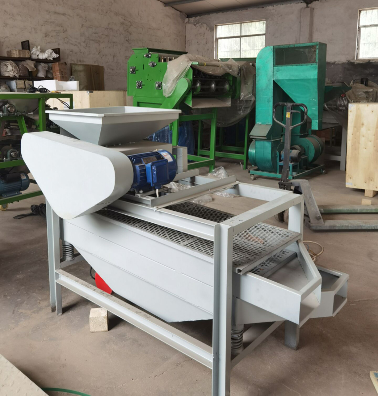 Almond Shell Breaking Cracker Huller Shelling Sheller Machine