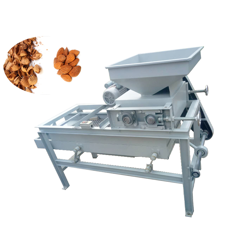 Almond Shell Breaking Cracker Huller Shelling Sheller Machine