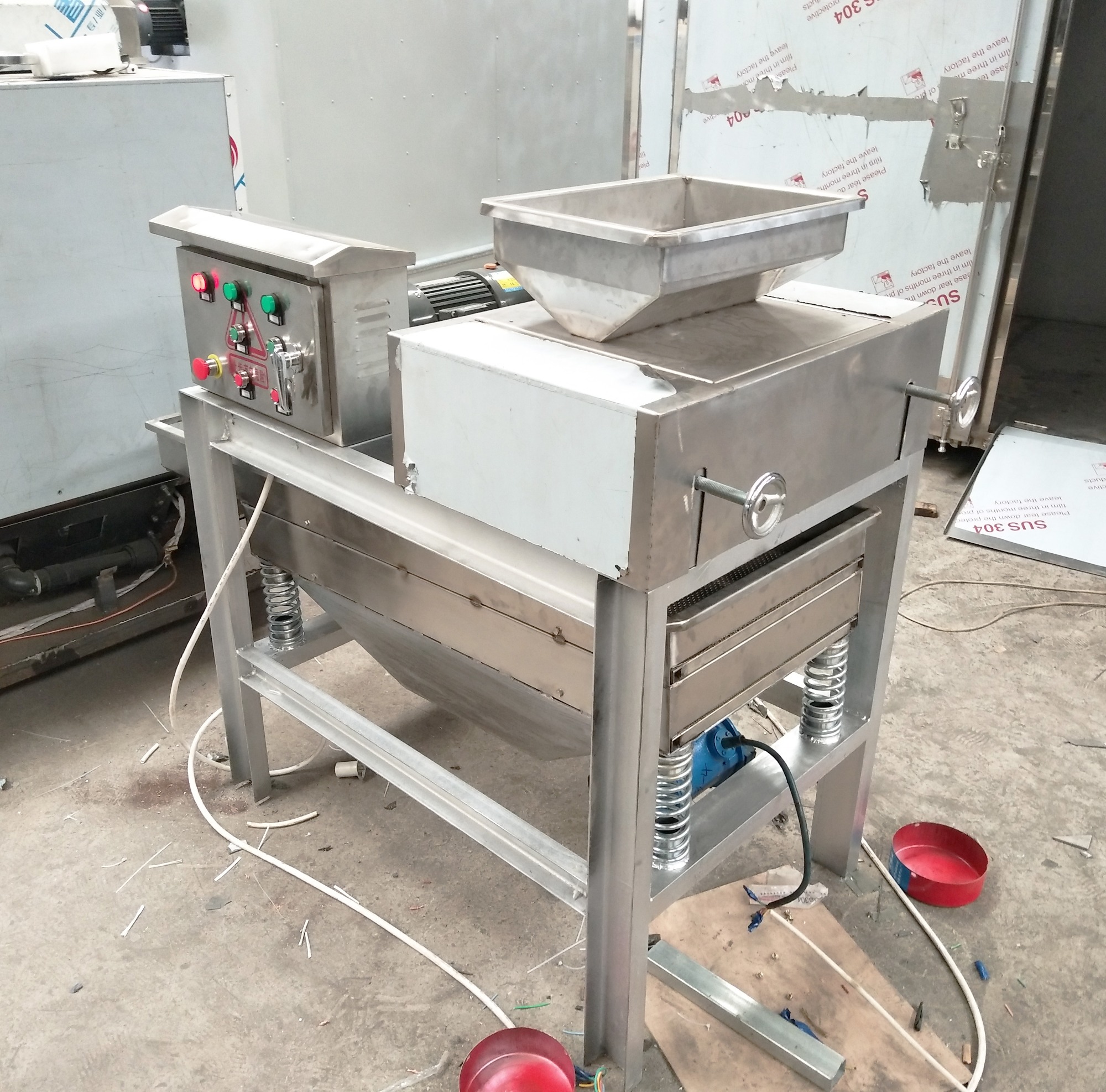 Automatic Peanut Chopping Chopper Cutting Machine