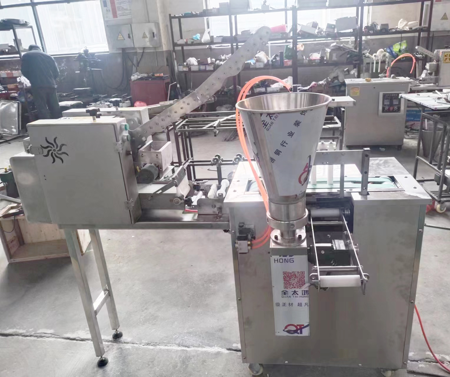 Commercial Small High Speed Wonton Folding Making Machine Automatic