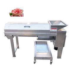 Industrial Automatic Pomegranate Passion Fruit Peeling Peeler Seeds Separator Machine