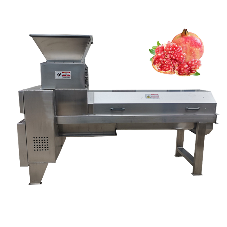 Industrial Automatic Pomegranate Passion Fruit Peeling Peeler Seeds Separator Machine