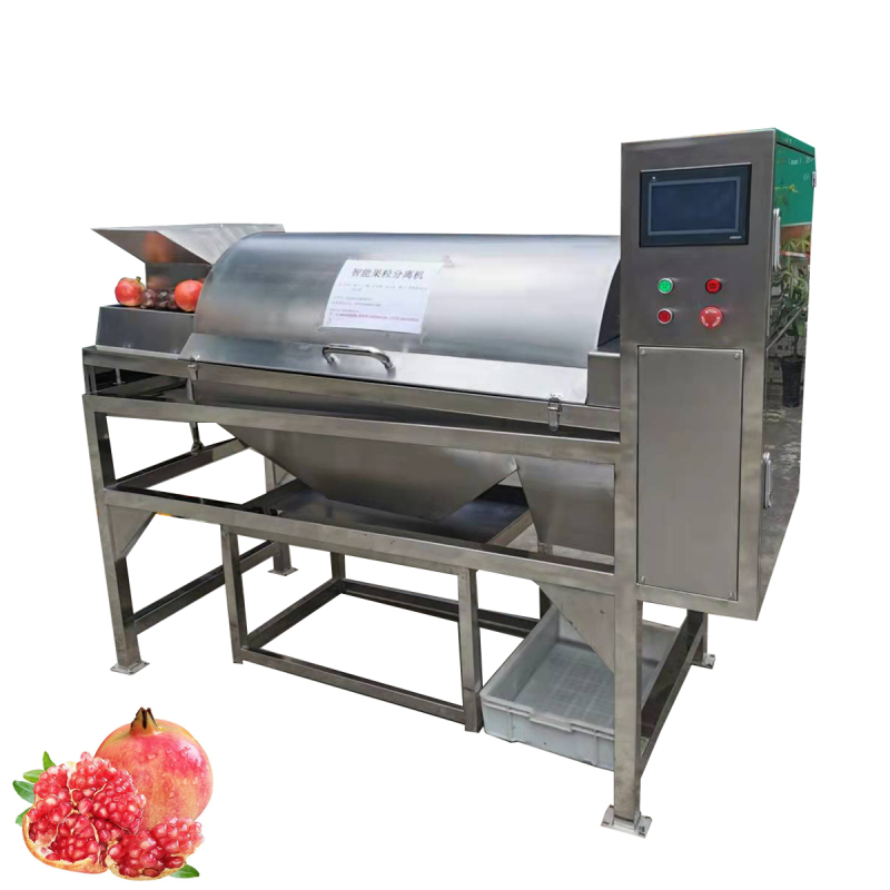 Industrial Automatic Pomegranate Passion Fruit Peeling Peeler Seeds Separator Machine