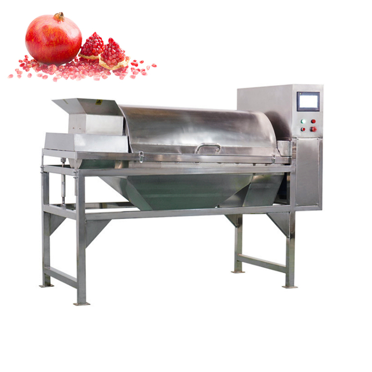 Industrial Automatic Pomegranate Passion Fruit Peeling Peeler Seeds Separator Machine