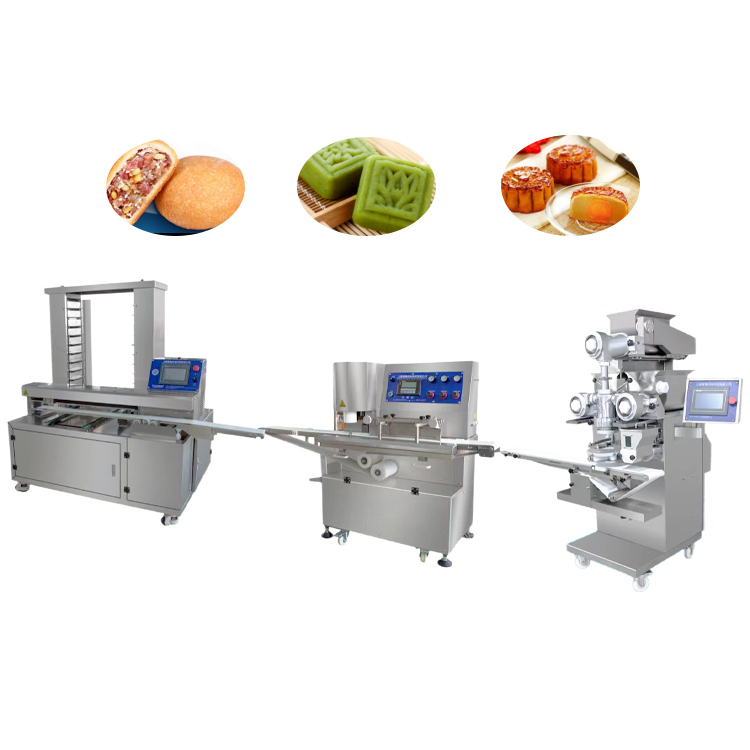 Pineapple Cake Machine Jam filled Cookie Encrusting Machine Moon Cake Maamoul Making Stamping Machine Price