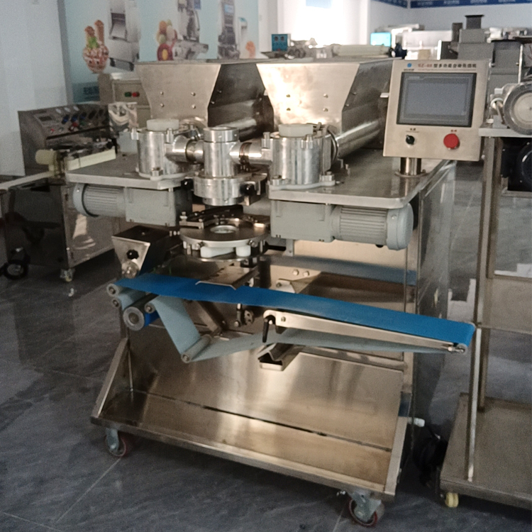 Commercial Mochi Kubba Mooncake Stuffing Encrusting Machine Automatic Price