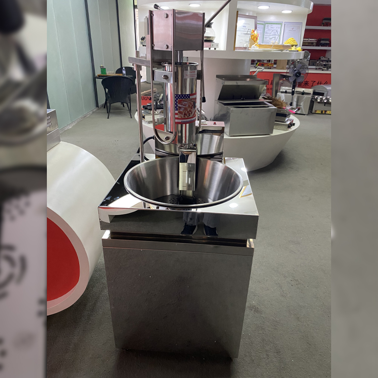 Commercial Automatic Churros Maker Machine With Fryer For Sale