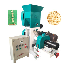 Puffed Corn Snacks Making Machine Grain Rice Puffing Machine Extruder