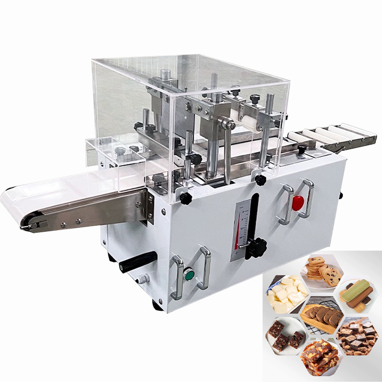Industrial Electric Cheese Cookie Biscuit Slice Cutting Slicing Slicer Machine