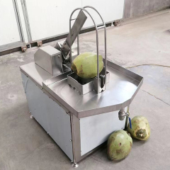 Green Fresh Young Coconut Half Cutting Cutter Splitting Machine Automatic