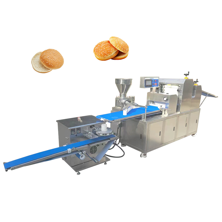 Automatic Hamburger Burger Bun Bread Press Maker Making Machine