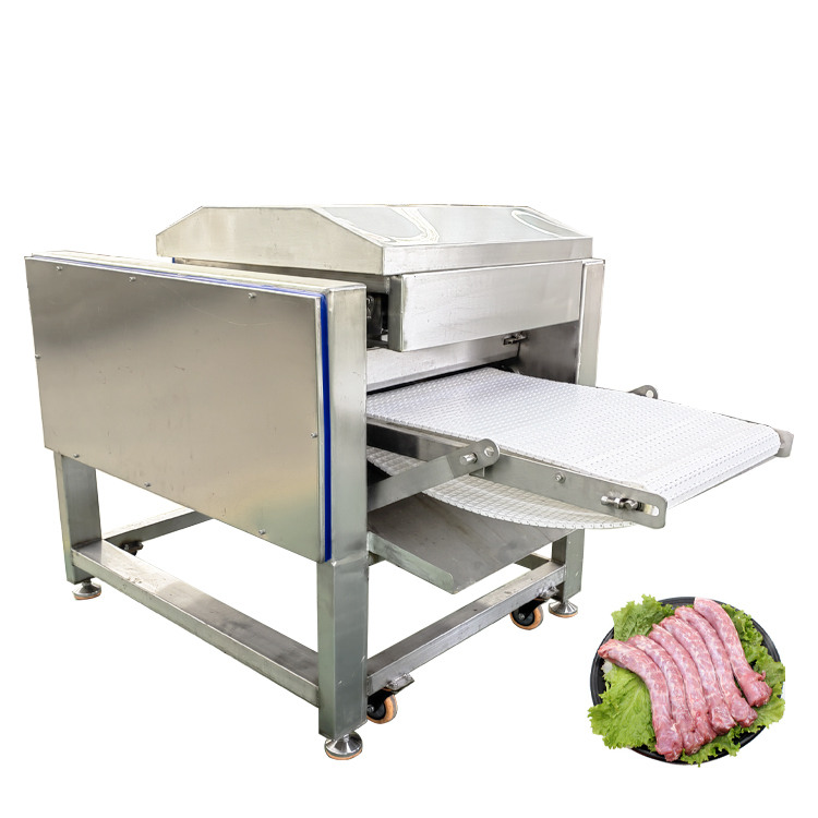 Stainless Steel Chicken Duck Neck Peeling Machine Chicken Neck Skin Removing Machine