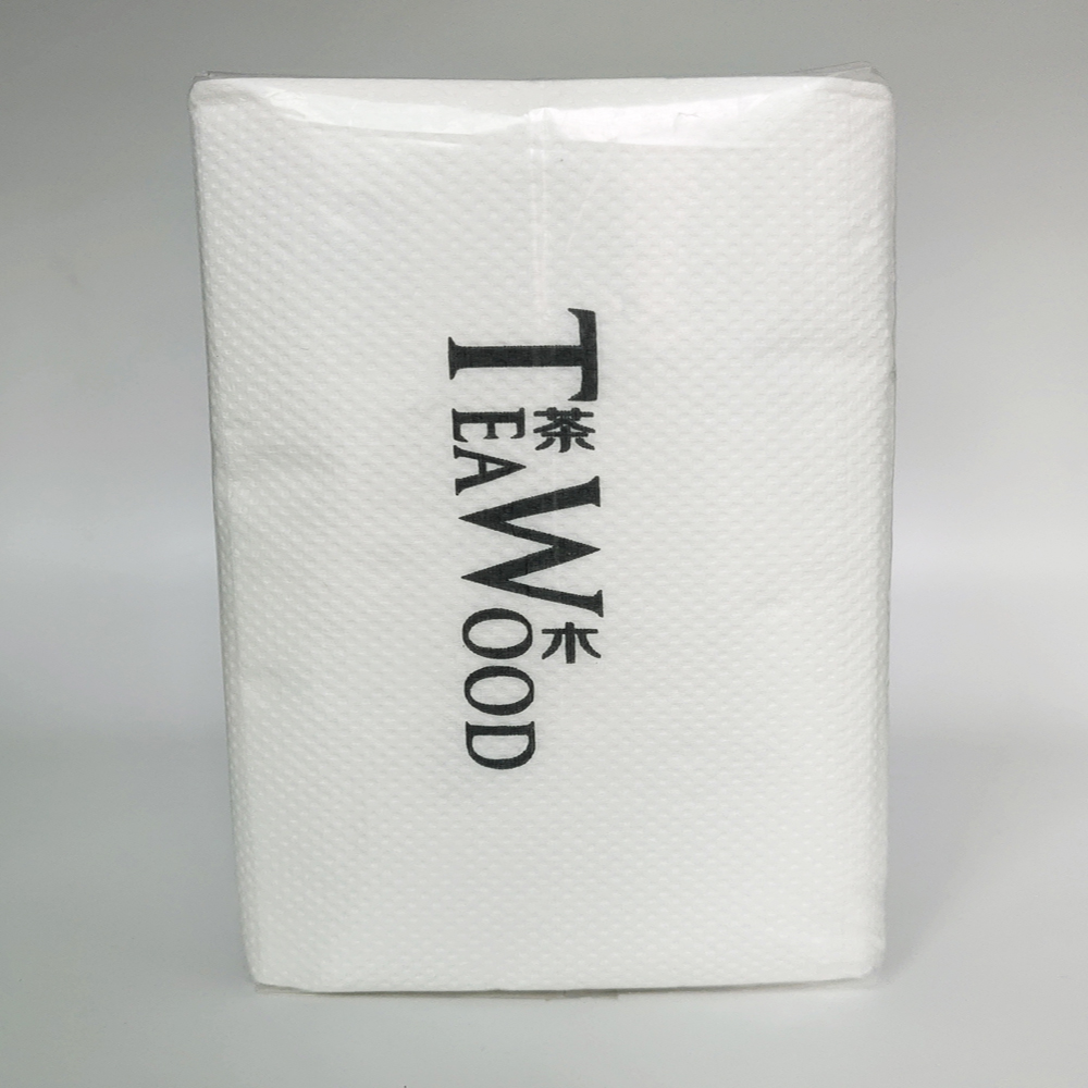 Fancy Custom Printed Recycled Paper Napkins Tissue For Restaurants With Logo Print