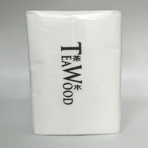 Fancy Custom Printed Recycled Paper Napkins Tissue For Restaurants With Logo Print