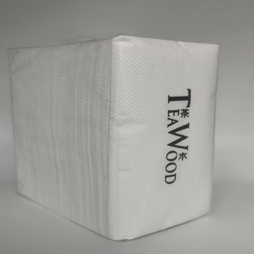 Fancy Custom Printed Recycled Paper Napkins Tissue For Restaurants With Logo Print