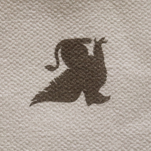 15" x 17" White Quickset Linen-Like Pocket Fold Dinner Napkin - 500/Case