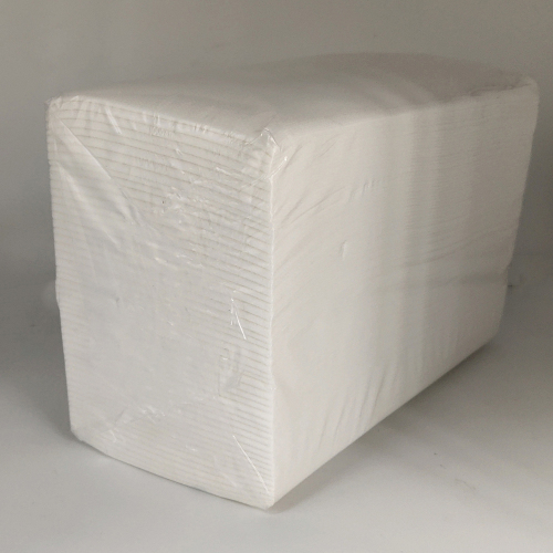 White Linen-Feel 1/8 Fold Dinner Napkin - 1000/Casee