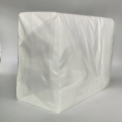 16" x 16" WrapNap White 1/4 Fold 2-Ply Dinner Napkin - 3000/Case