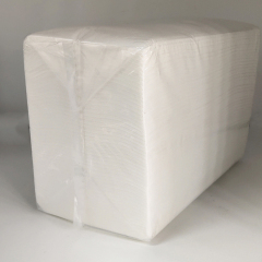 White Linen-Feel 1/8 Fold Dinner Napkin - 1000/Casee