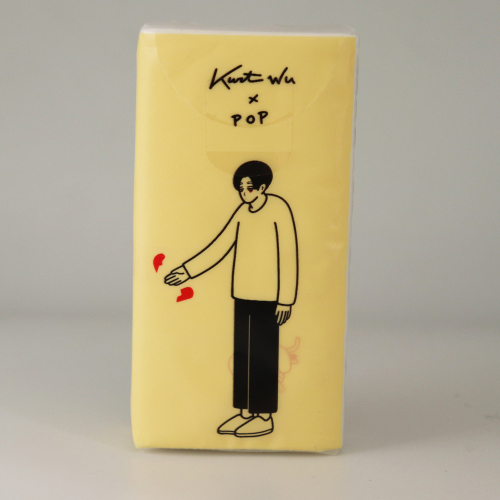 100% Virgin Wood Pulp Fragrance Unbleached Custom Printed Facial Pocket Size Serviette Tissue