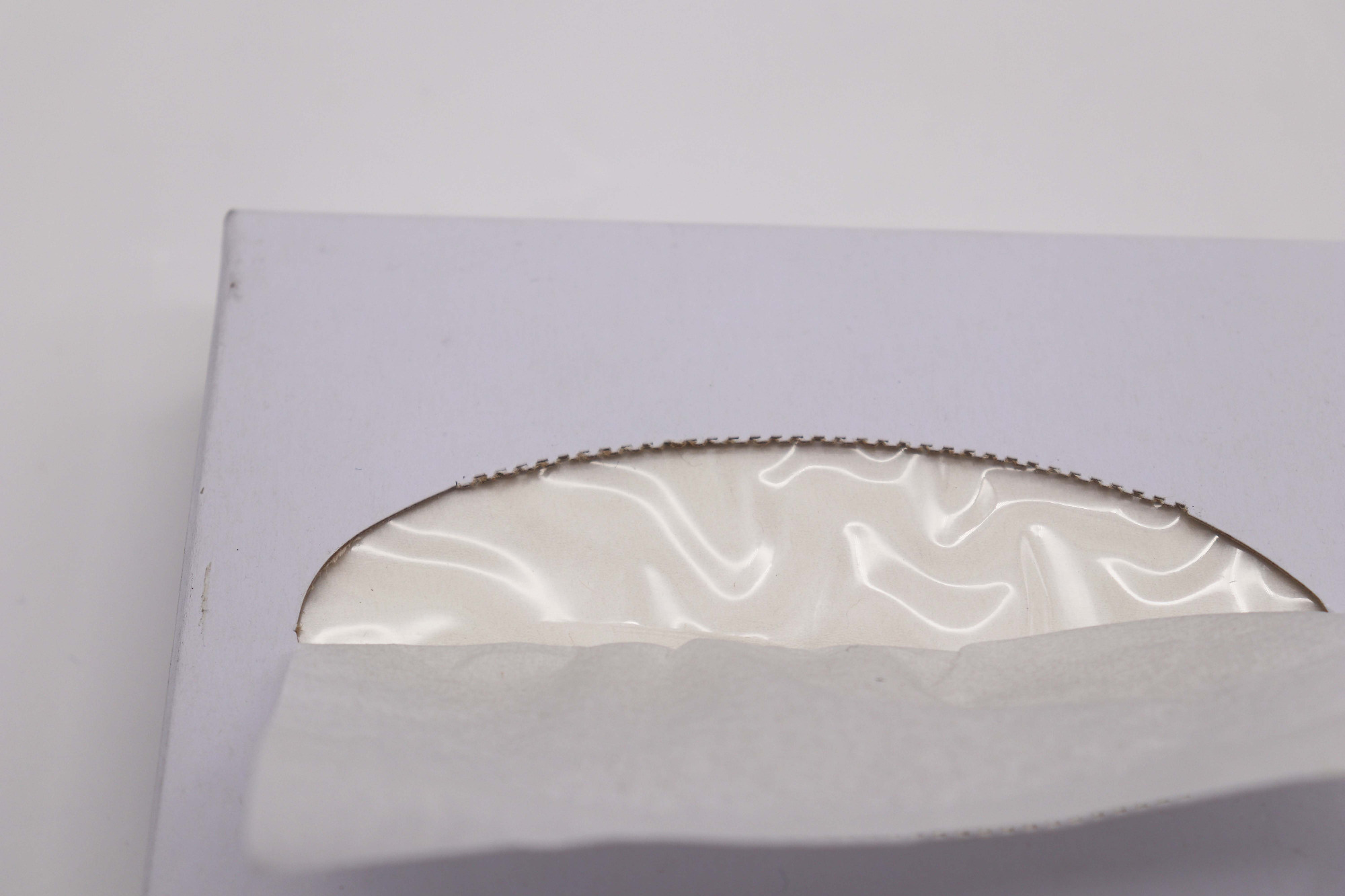 2 Ply Layer and Natural 100% Bamboo Pulp Material Facial Tissue