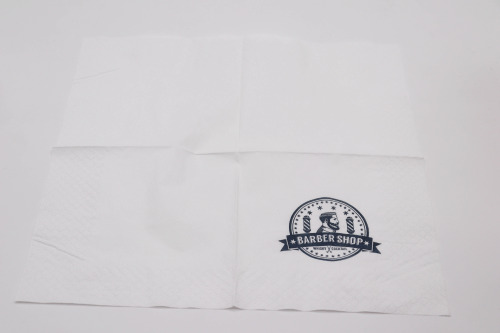 1-Ply White Beverage / Cocktail Napkin - 4000/Case