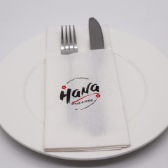 Luxury Airlaid Napkin Linen-Pocket Paper Napkin for Cutlery- 1000/Case