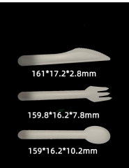4 in 1 Cutlery Set Biodegradable Disposable To Go Individually Wrapped Cutlery Kits