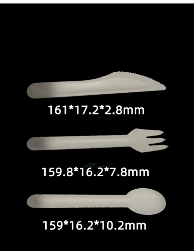 4 in 1 Cutlery Set Biodegradable Disposable To Go Individually Wrapped Cutlery Kits