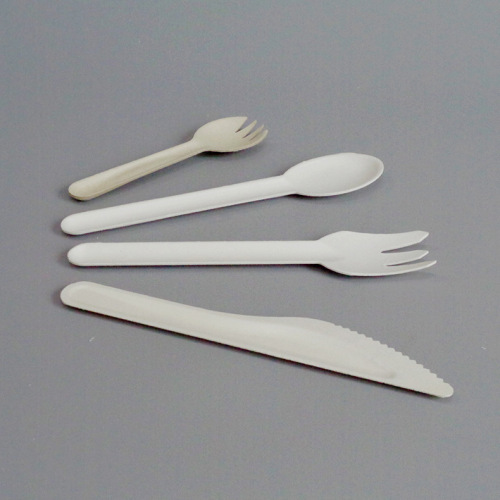 4 in 1 Cutlery Set Biodegradable Disposable To Go Individually Wrapped Cutlery Kits