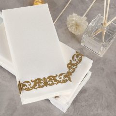Dinner Airlaid Custom Paper Napkins with Customized Logo
