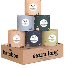 Private Label Biodegradable 3ply Toilet Tissue Wholesale Bamboo Toilet Paper