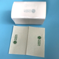 Wholesale interfolded paper towel V fold dinning table tissue paper napkins