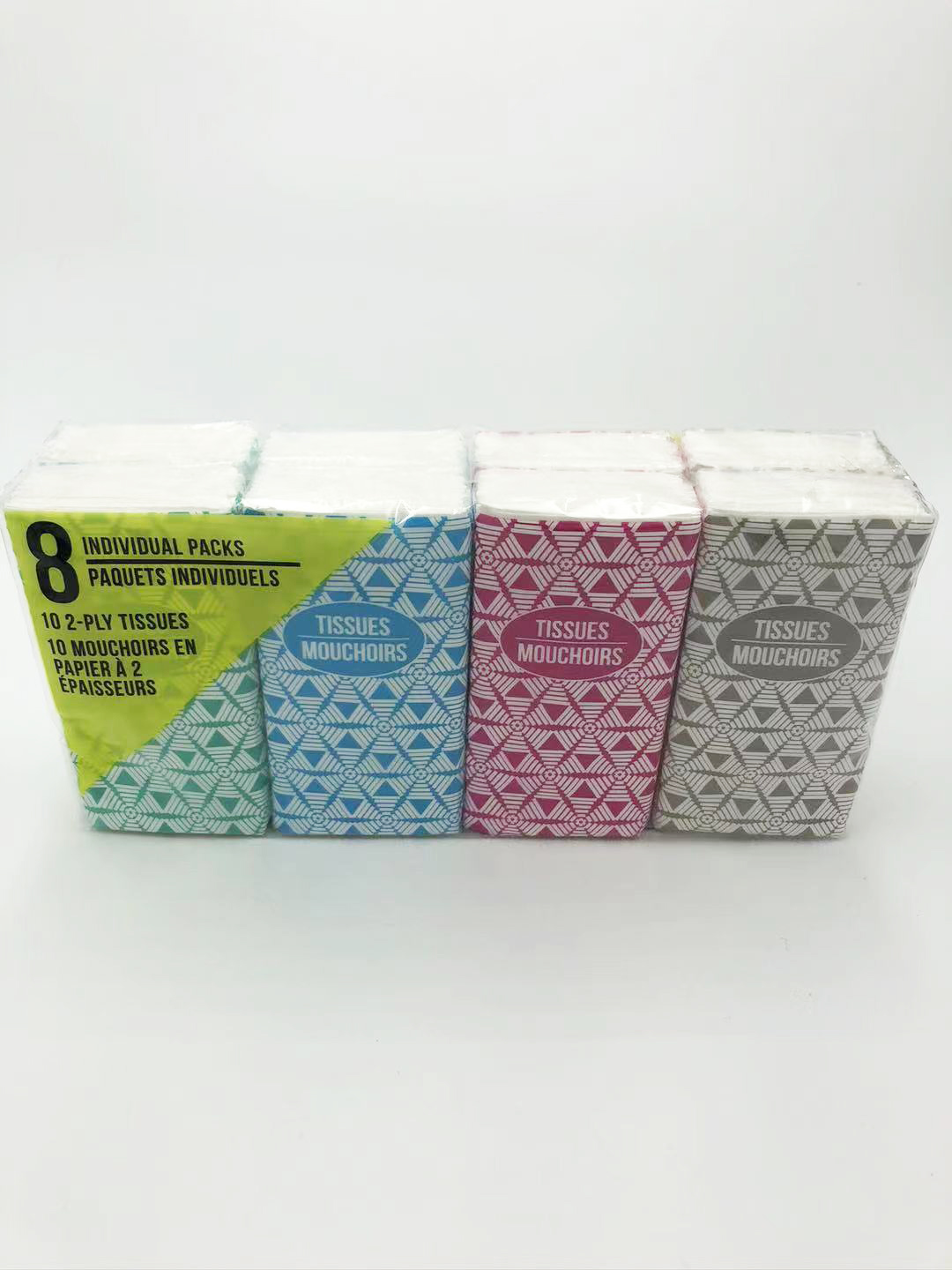 Assorted Design Pocket Tissue for Retail Stores