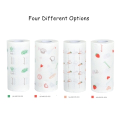 Reusable bamboo paper towels Washable Paper Towels 100 Sheets - Compostable, Eco Friendly, Disposable, Tree Free Kitchen Paper Towel