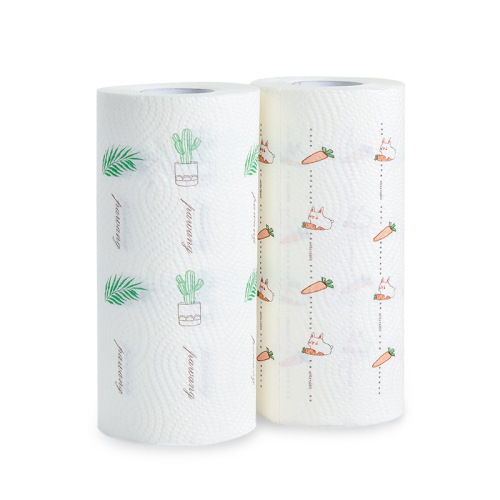 Reusable bamboo paper towels Washable Paper Towels 100 Sheets - Compostable, Eco Friendly, Disposable, Tree Free Kitchen Paper Towel