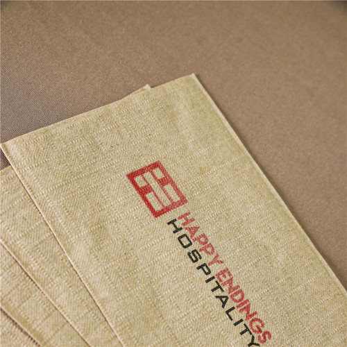 Bamboo pulp Wood Pulp Recycled Printed Quilted Interfold Paper Napkin