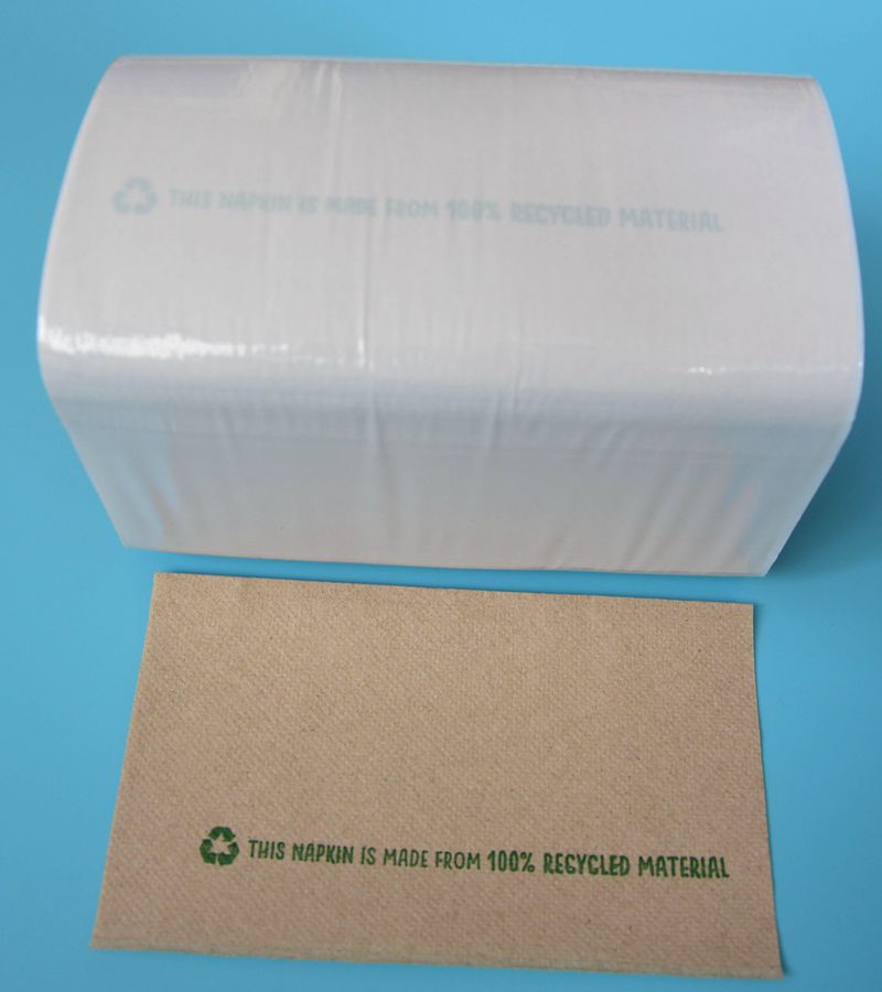 Virgin Pulp Interfold Raw Materials Fast Food Paper Napkin