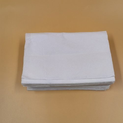White Wide Interfold 6 1/2" x 8 1/2" Dispenser Napkin - 6000/Case